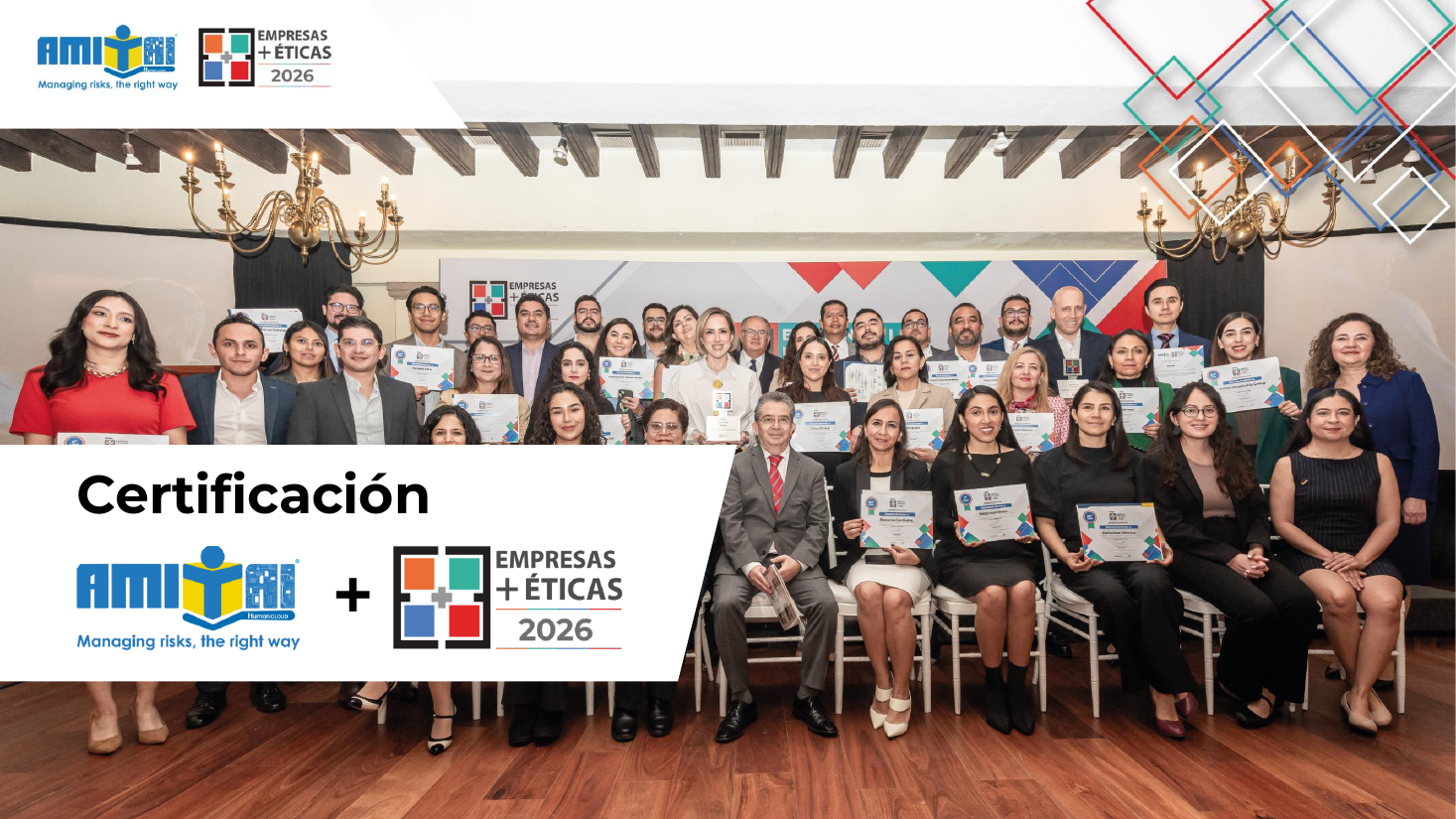 Ceremonia de reconocimiento Empresas Más Éticas